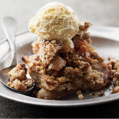 Vegan Apple Crisp Dessert